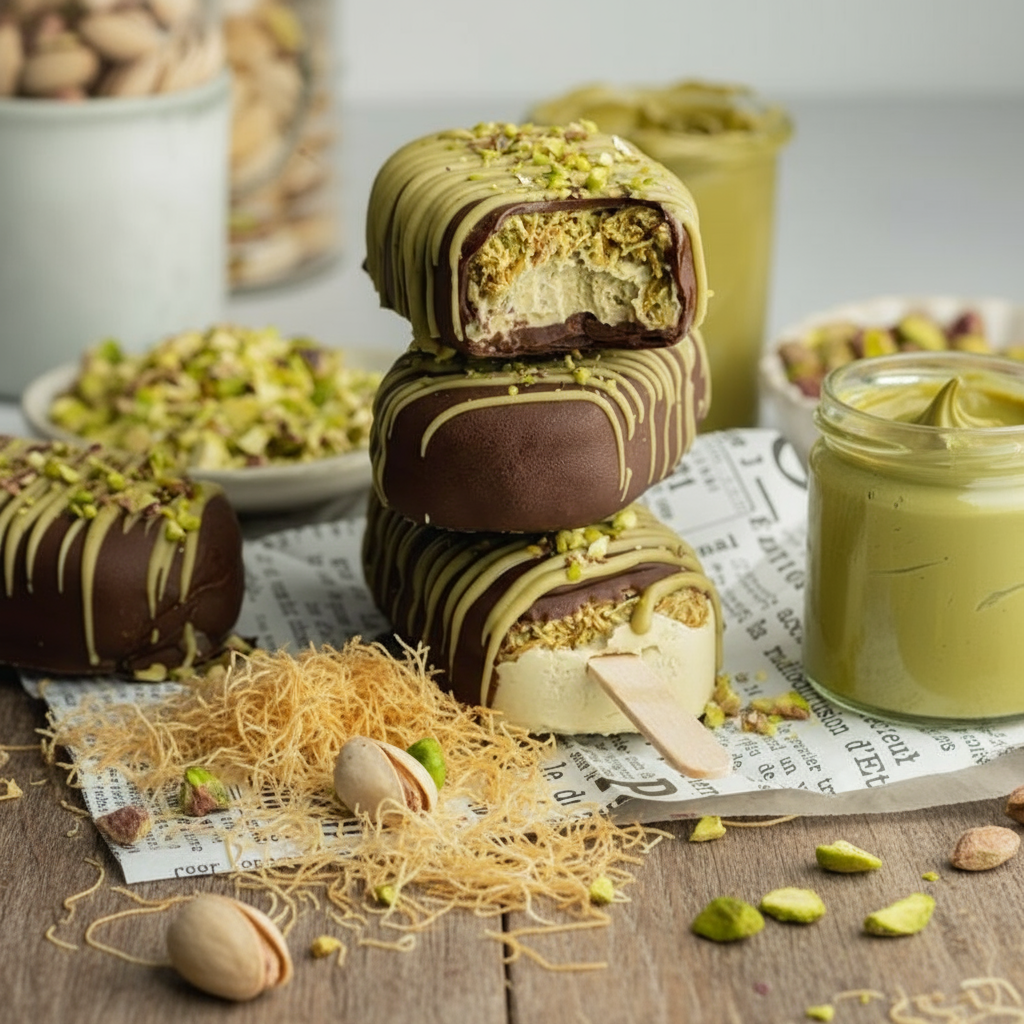 Dubai Chokladglass