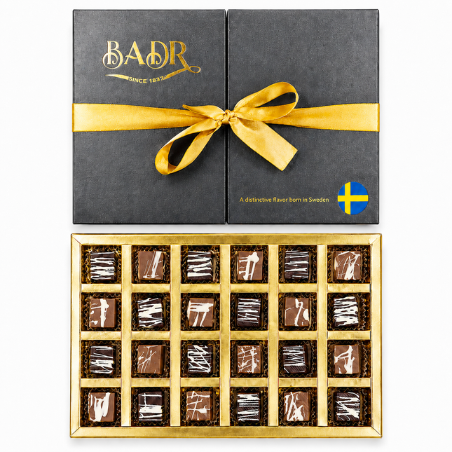 Praliner med Hasselnötskräm – 24 st