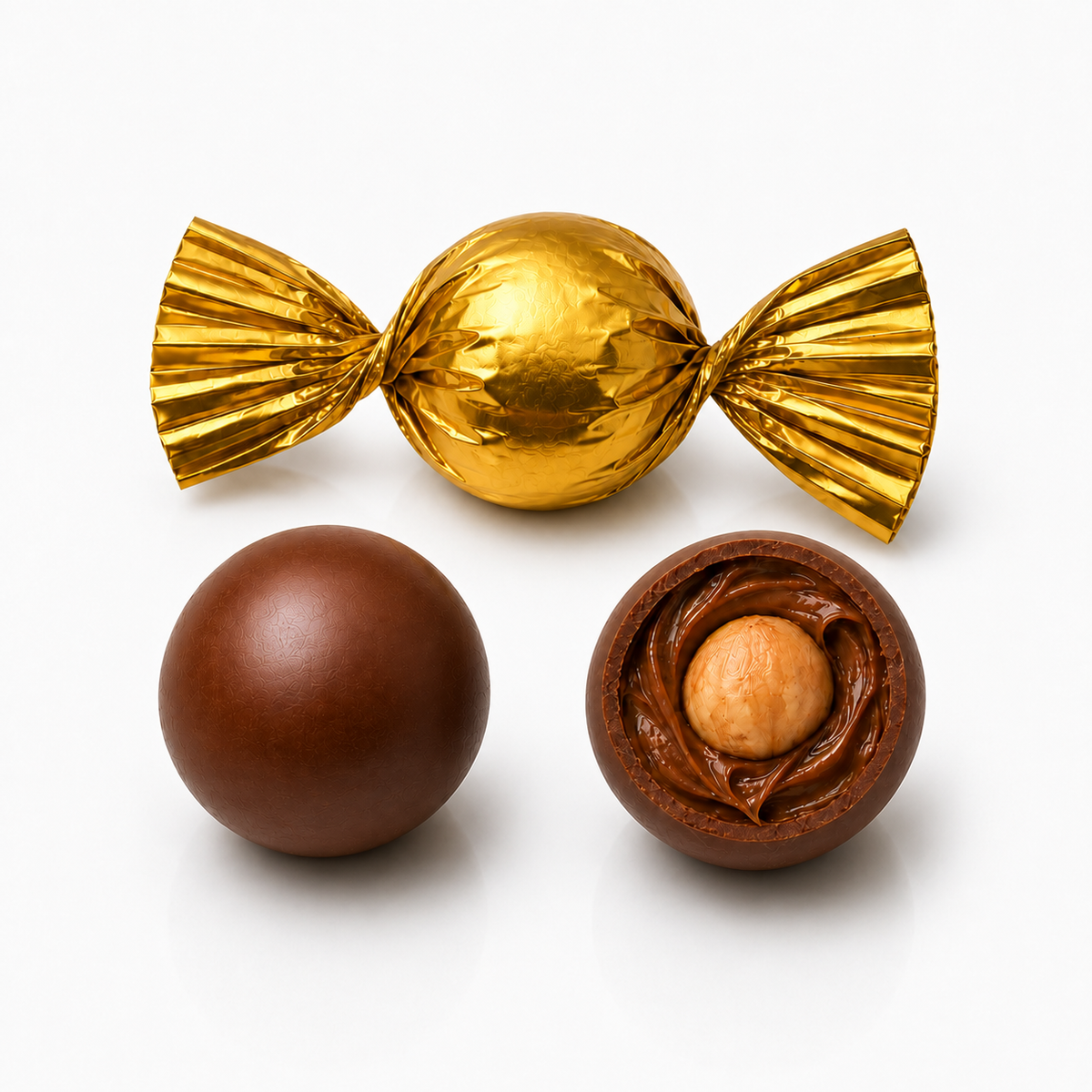 Hazelnut Cream Ball - Bulk (per piece)