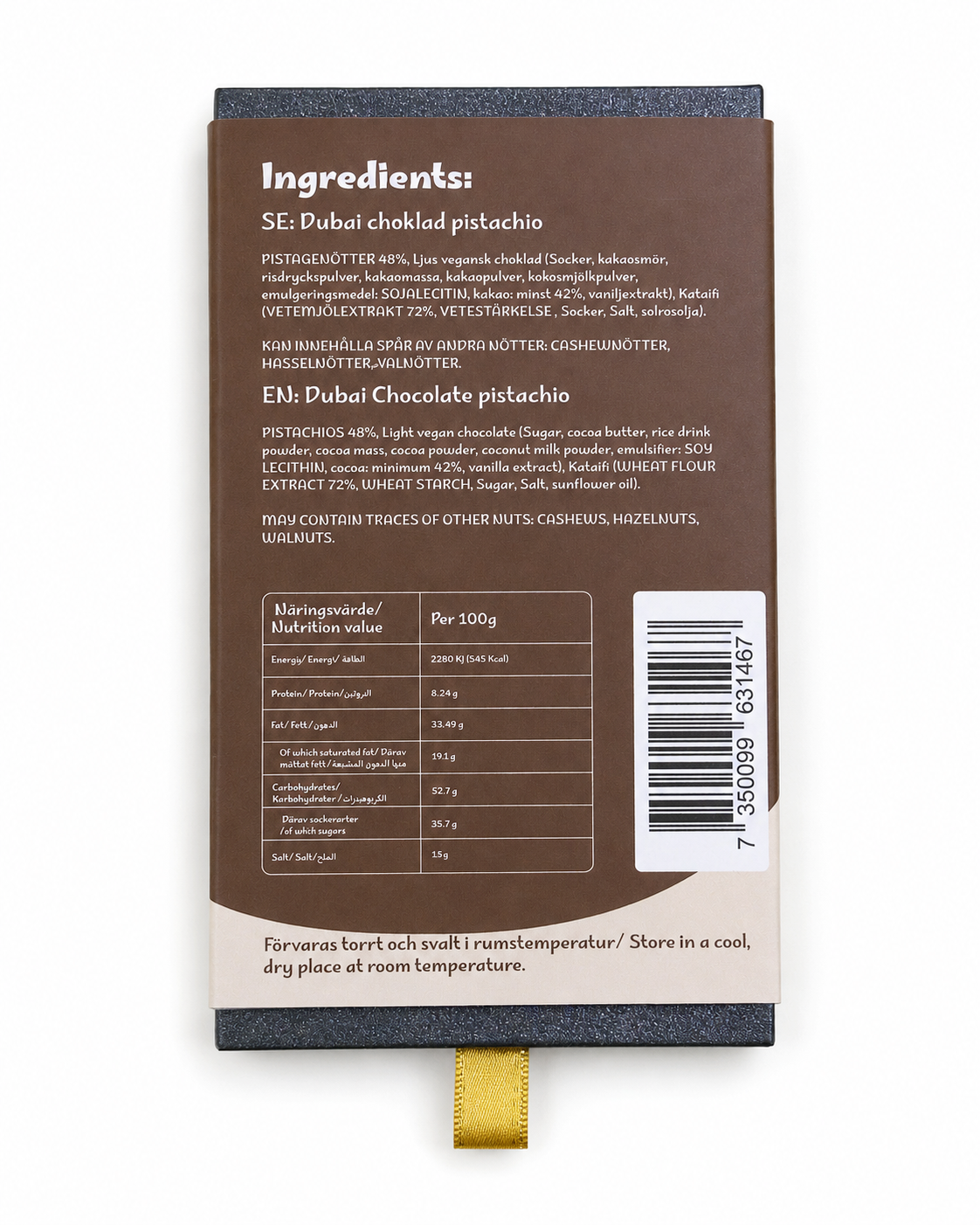 Dubai Chocolate Extra - 200g