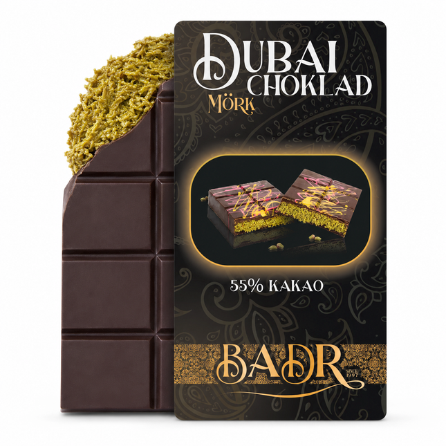 Dubai Choklad - Mörk