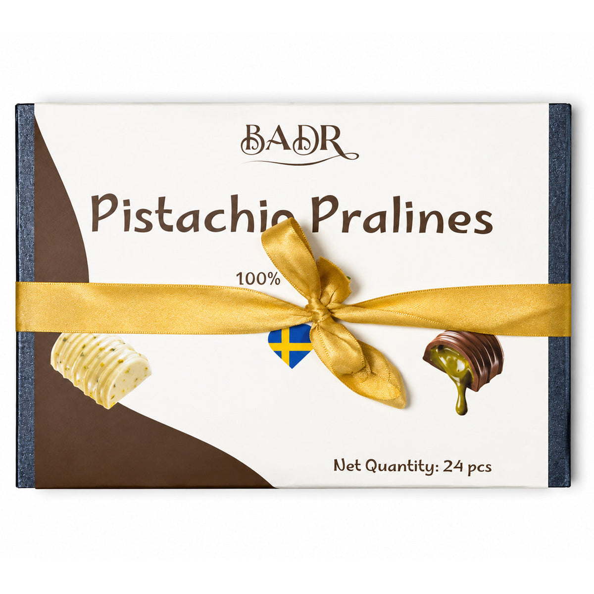Pralines with Pistachio Cream – 24 pcs