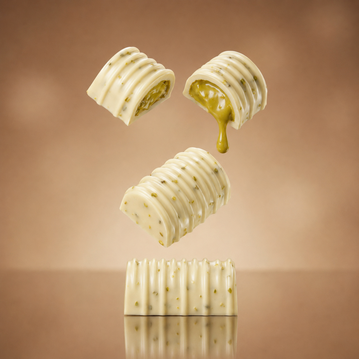 Pralines with Pistachio Cream – 24 pcs