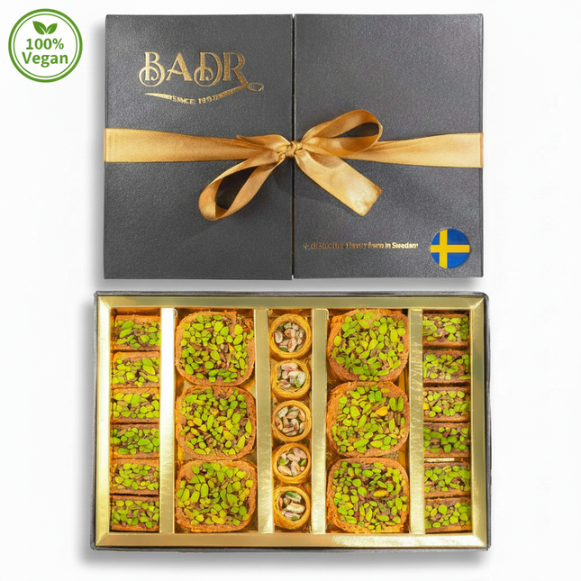BADR Kunafa Box - 100% Vegan Badge