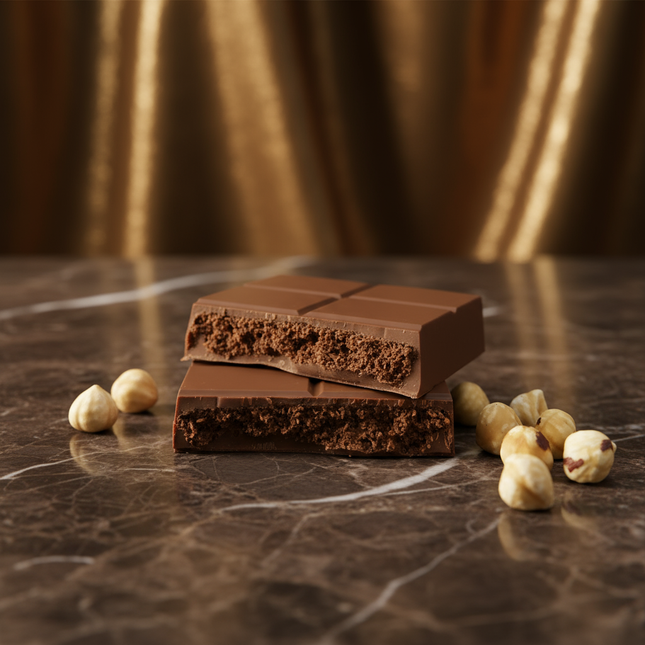 شوكولا دبي بكريمة البندق