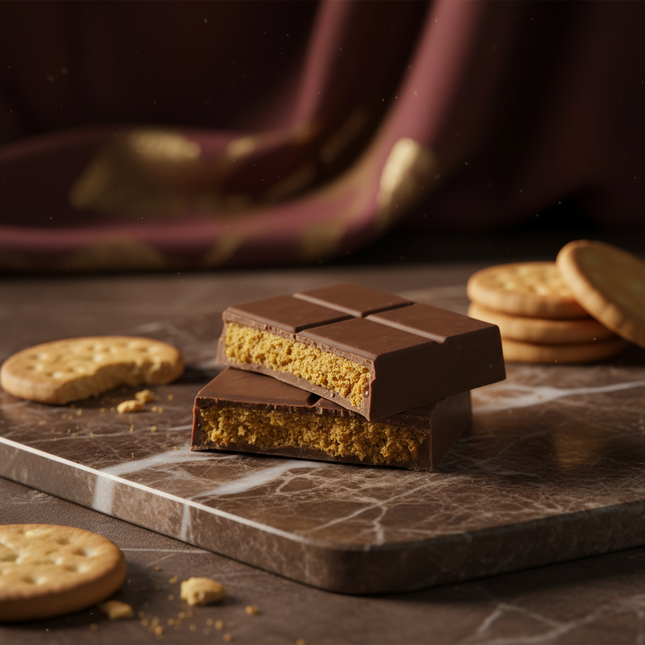 شوكولا دبي بكريمة بسكويت الكراميل