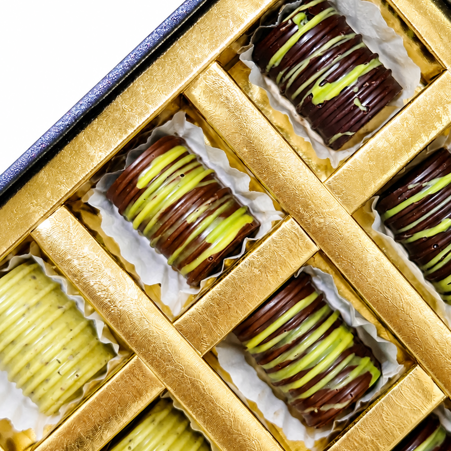 Pralines with Pistachio Cream – 24 pcs